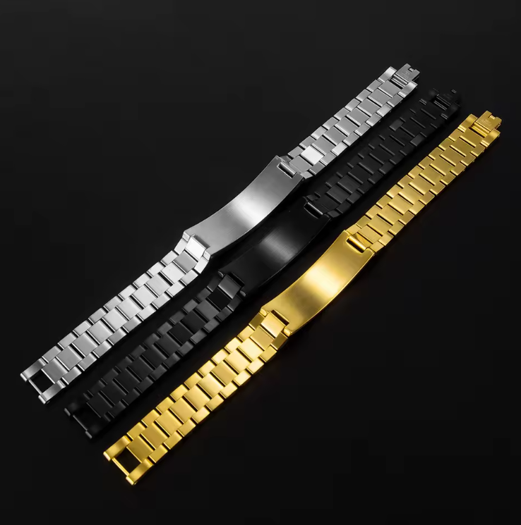 Men’s Personalized Stainless Steel Watch Band Bracelet
