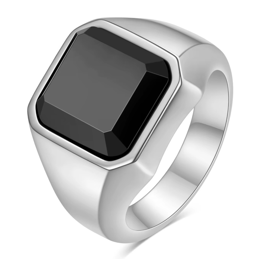 Onyx Signet Ring