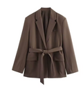Old Money Waterproof Blazer – Vintage Button Edition